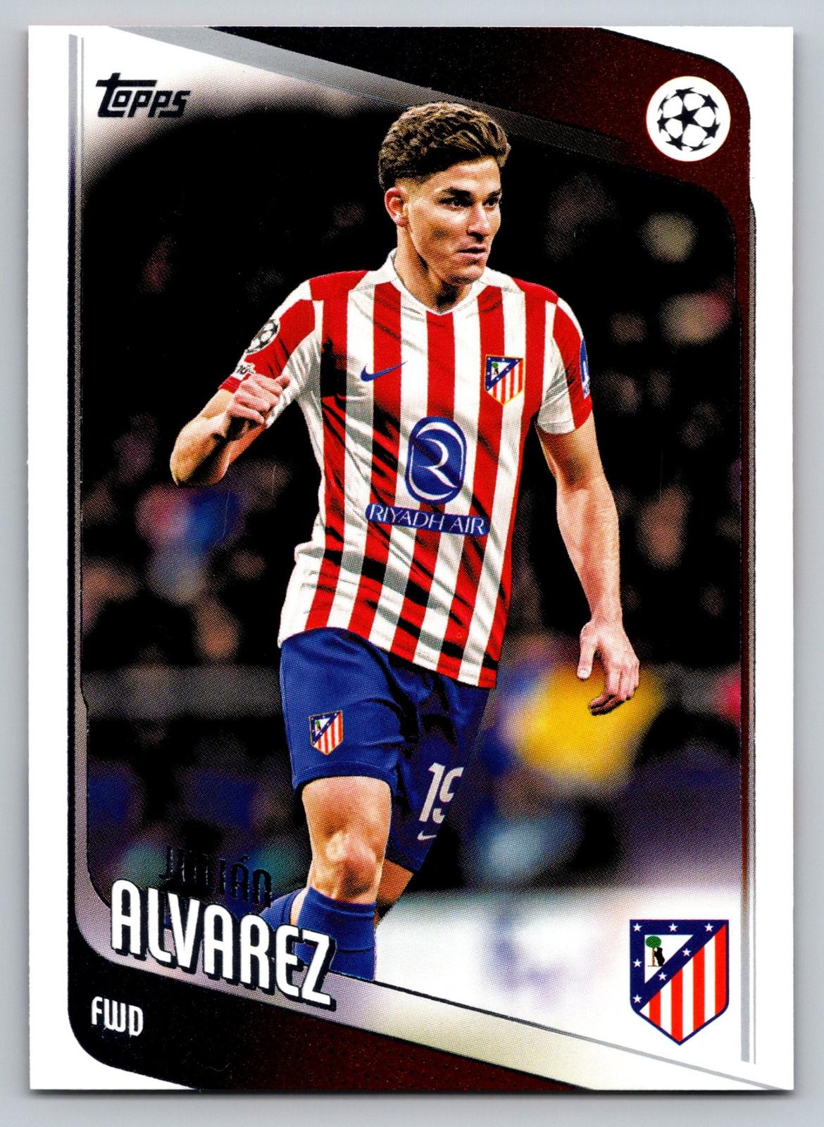2025-26 Topps UEFA Club Competitions #154 Julián Alvarez - Deck Pulse