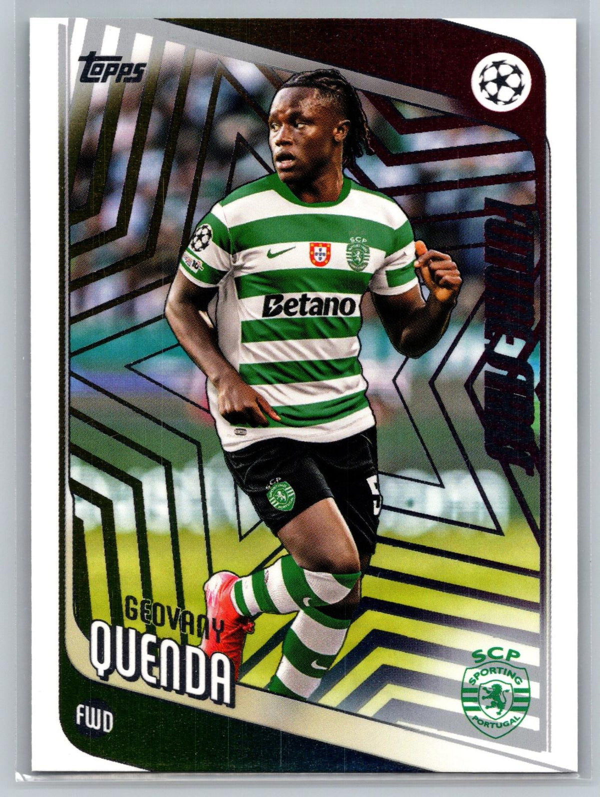 2025-26 Topps UEFA Club Competitions #95 Geovany Quenda - Deck Pulse