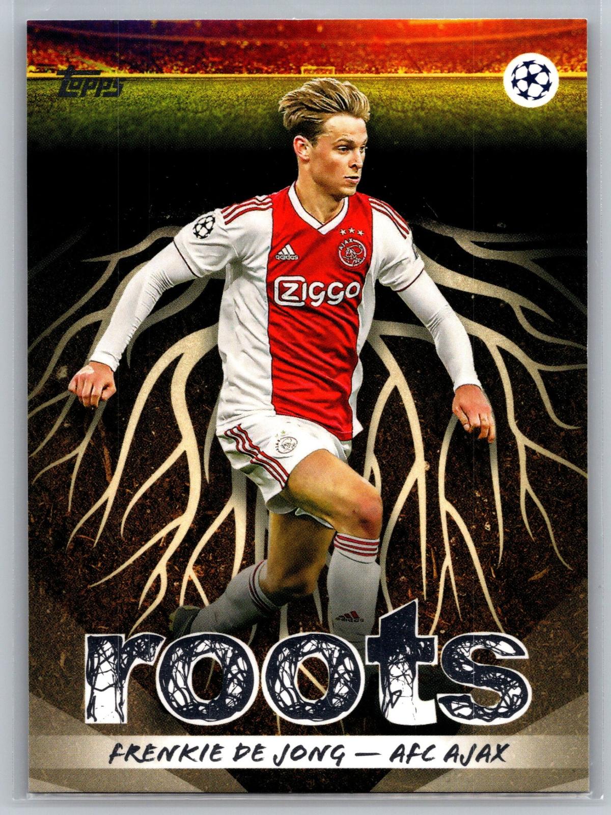 2025-26 Topps UEFA Club Competitions #RT-7 Frenkie de Jong Roots - Deck Pulse