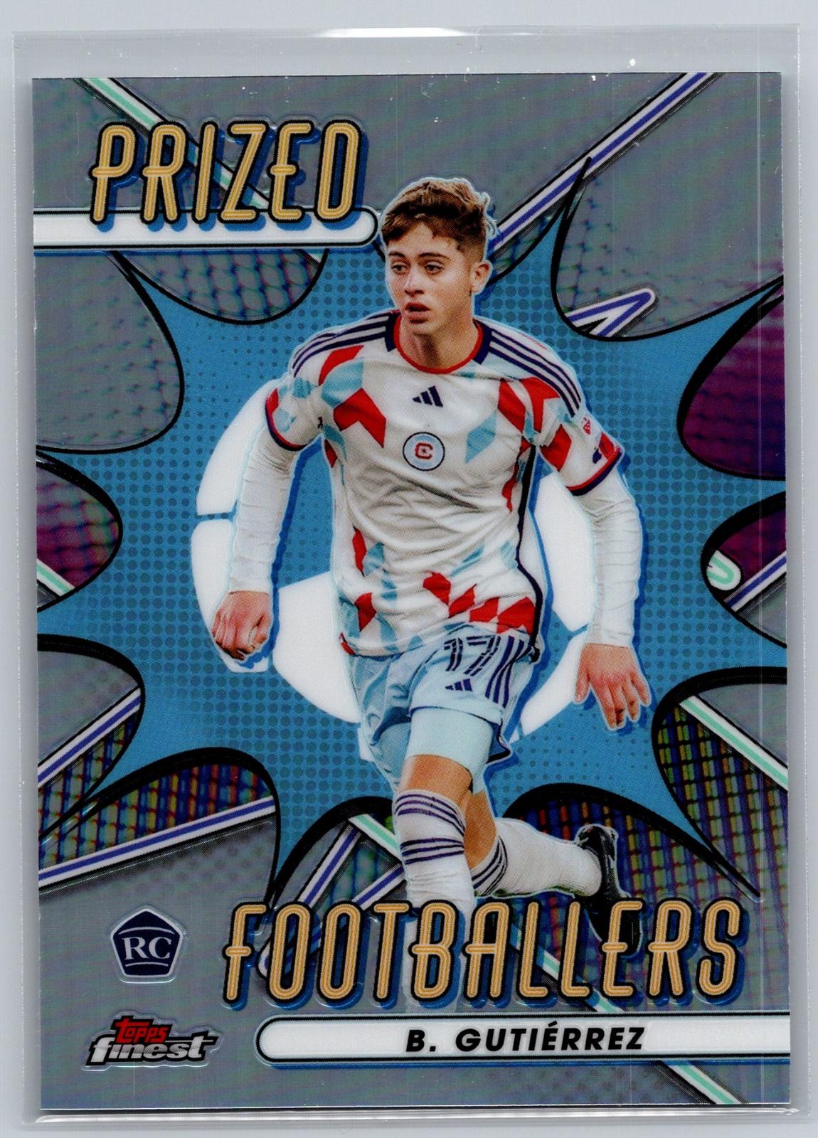 2023 Finest MLS #PF-12 Brian Gutiérrez Prized Footballers