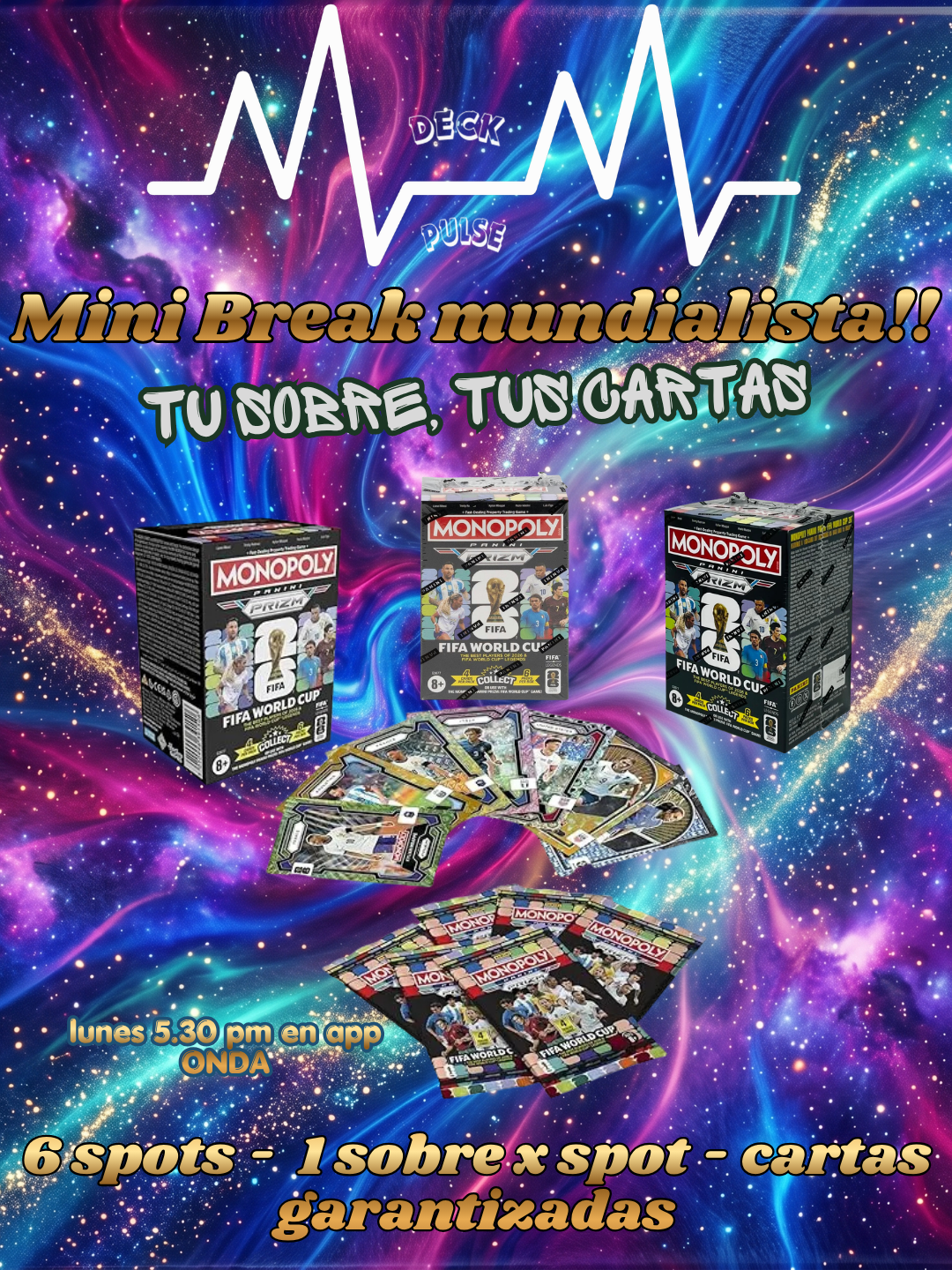 Breaks Monopoly Panini Prizm - Deck Pulse