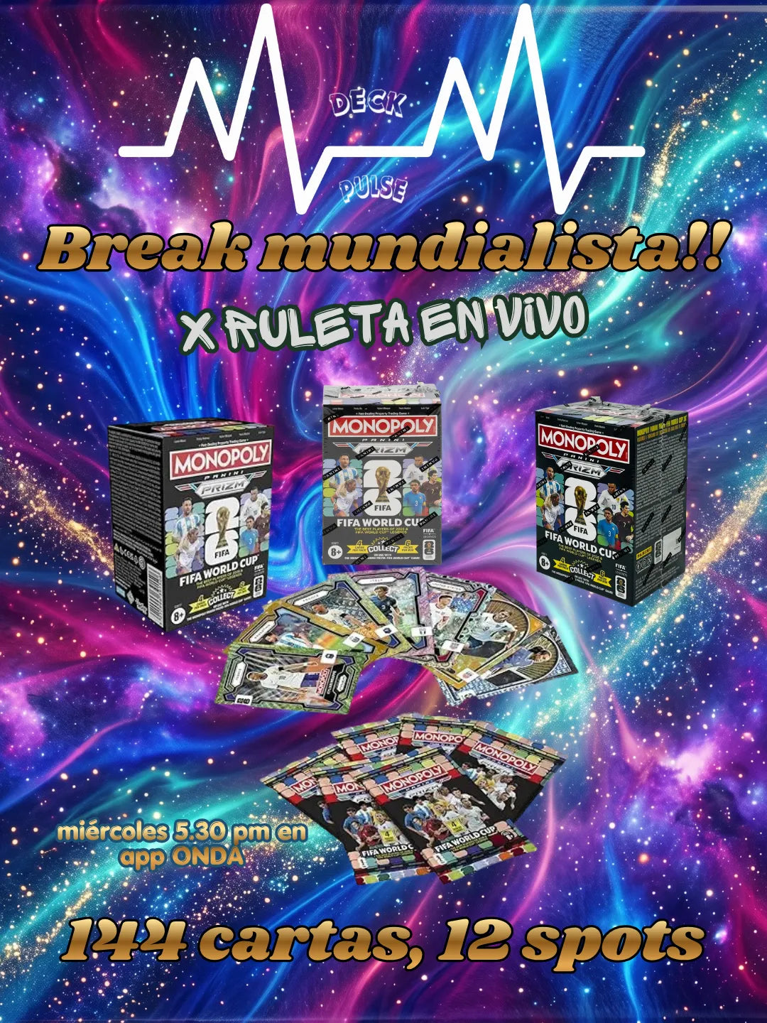 Breaks Monopoly Panini Prizm