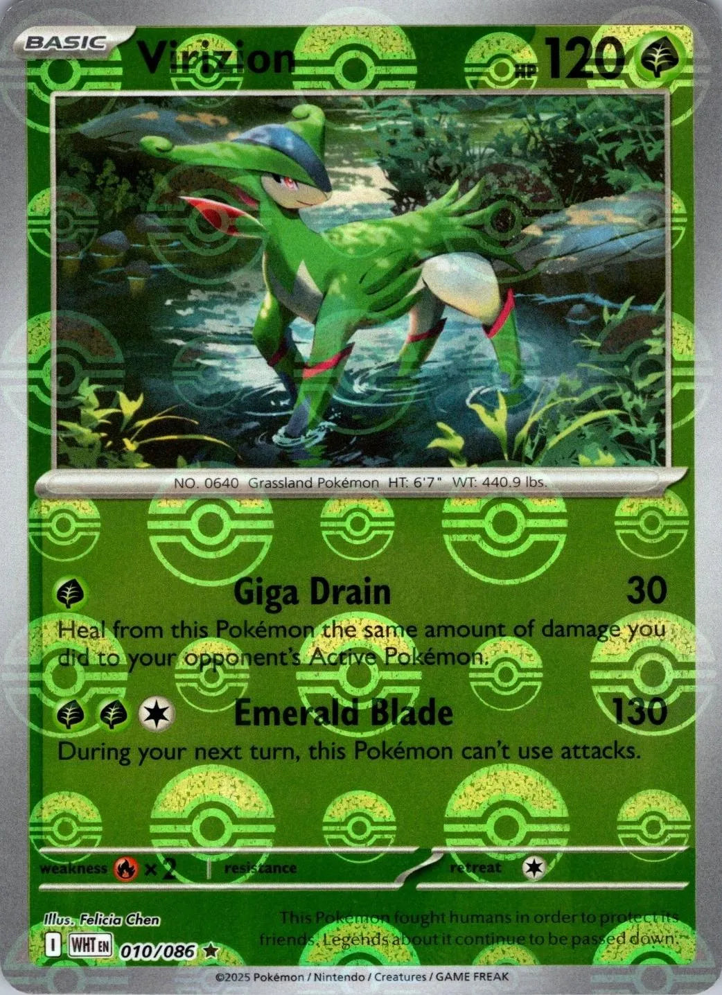 Virizion (Poke Ball)