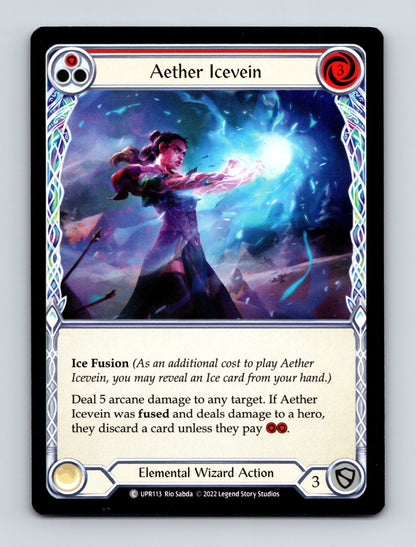 Uprising #UPR113 Aether Icevein (Red) - Deck Pulse
