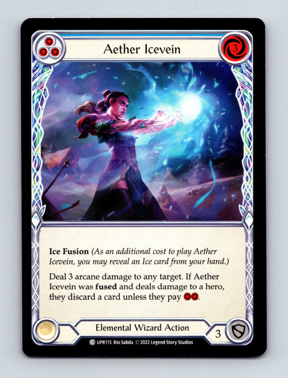 Uprising #UPR115 Aether Icevein (Blue) - Deck Pulse