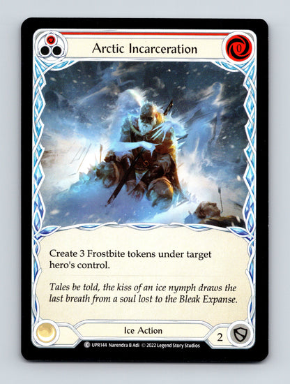 Uprising #UPR144 Arctic Incarceration (Red) - Deck Pulse