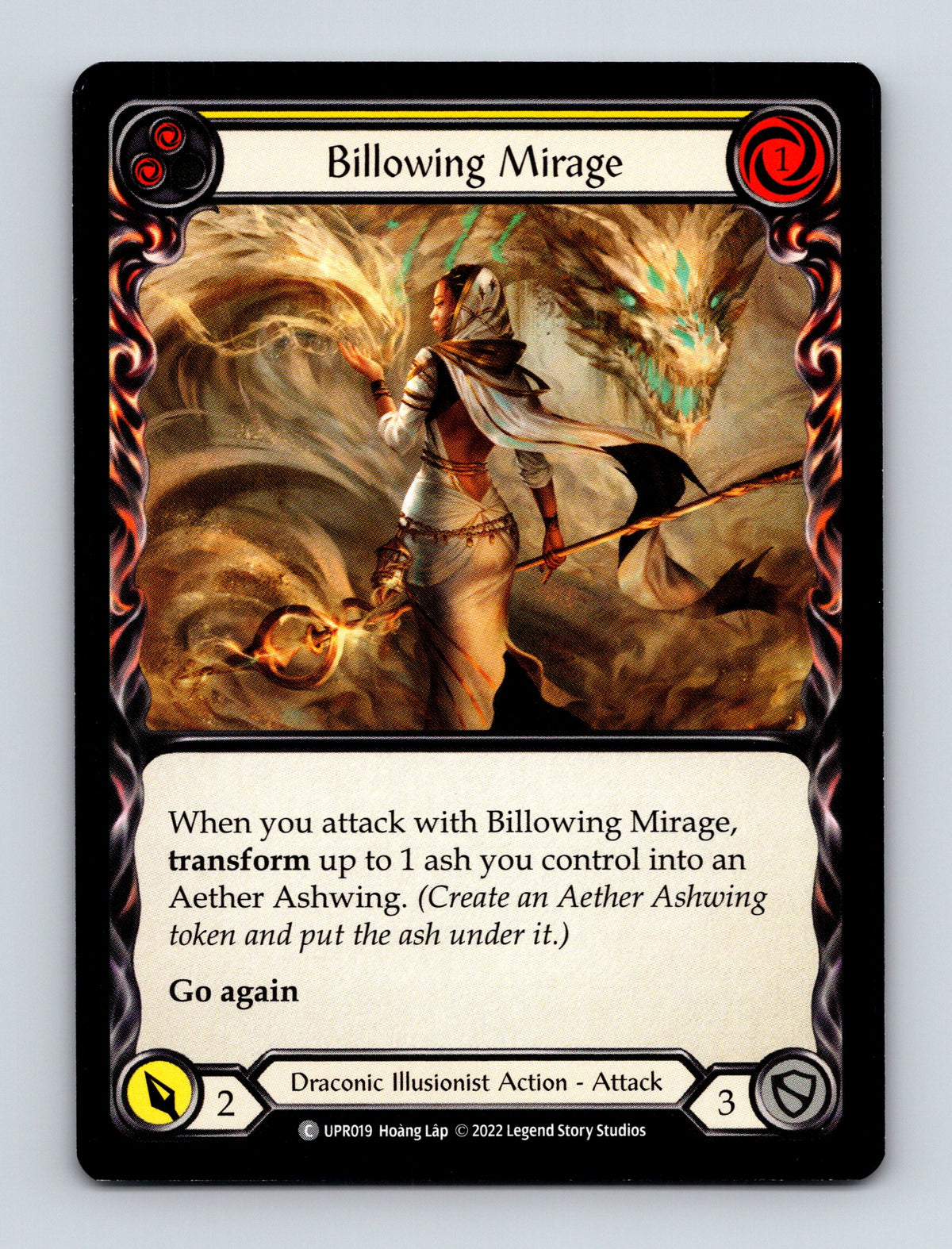 Uprising #UPR019 Billowing Mirage (Yellow) - Deck Pulse