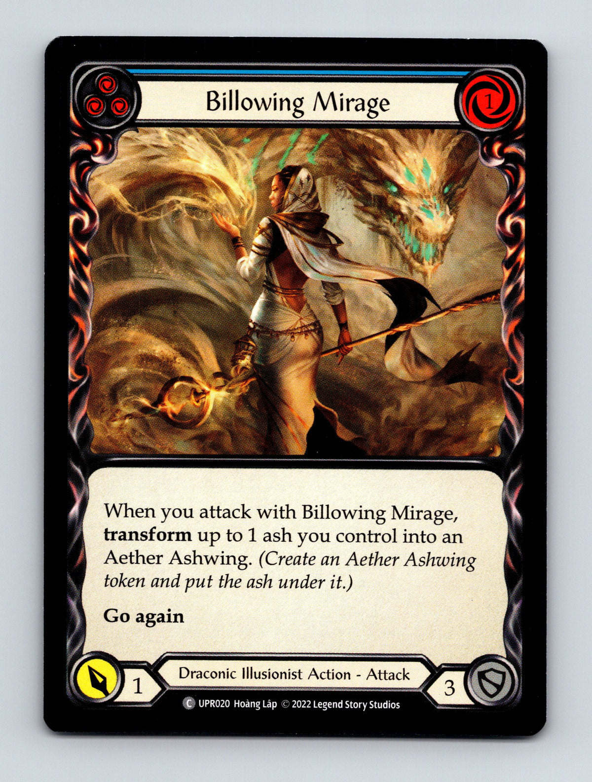Uprising #UPR020 Billowing Mirage (Blue) - Deck Pulse