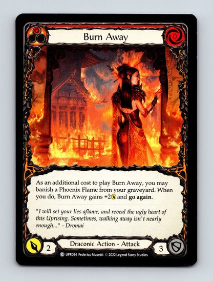 Uprising #UPR094 Burn Away - Deck Pulse