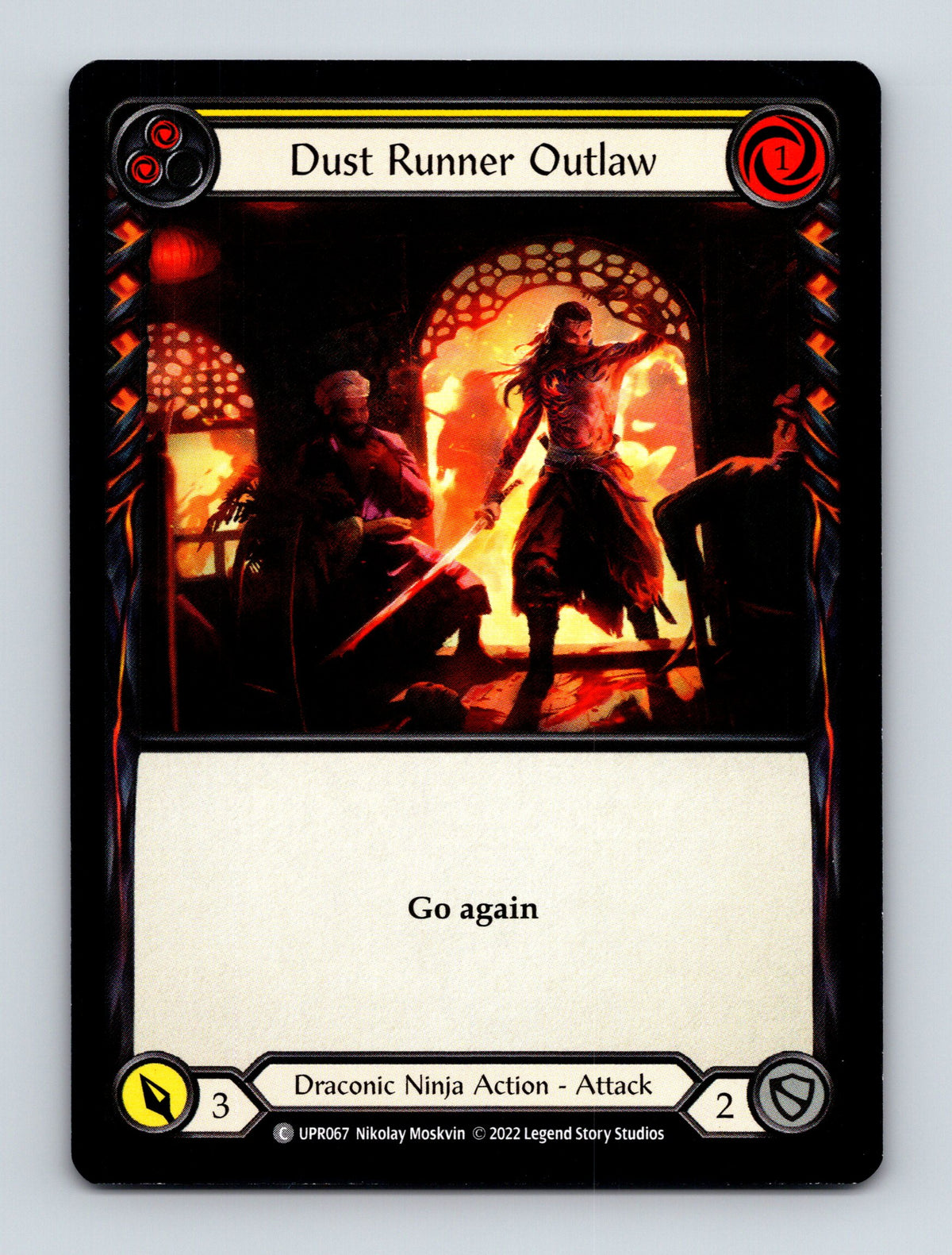 Uprising #UPR067 Dust Runner Outlaw (Yellow)