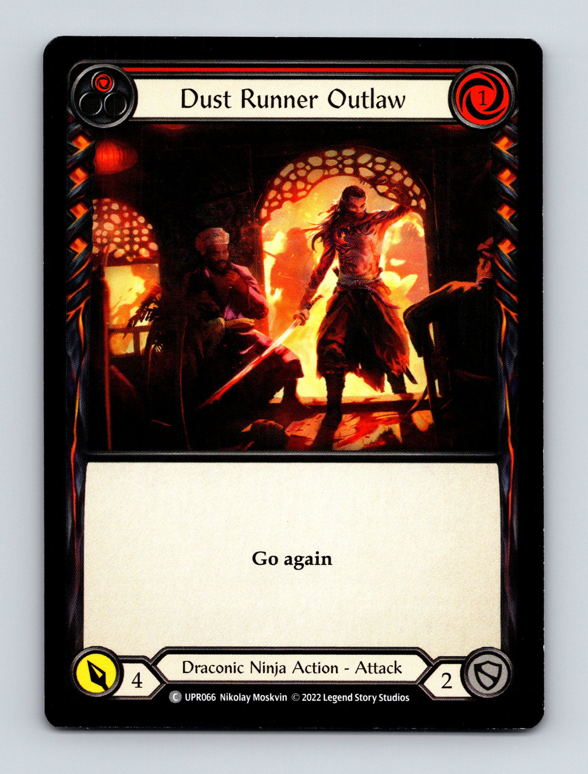 Uprising #UPR066 Dust Runner Outlaw (Red)