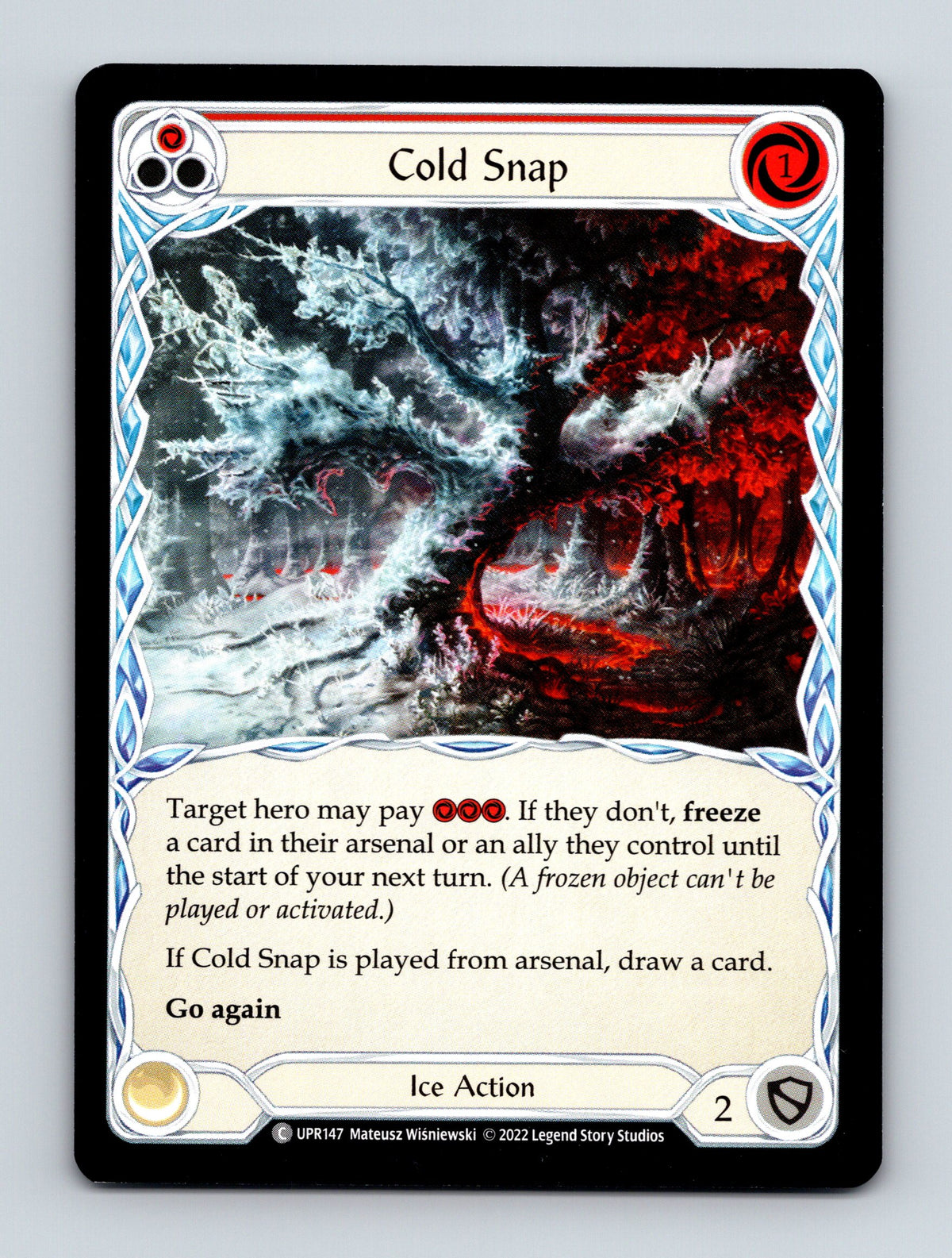 Uprising #UPR147 Cold Snap (Red)