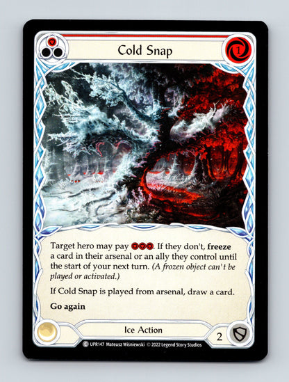 Uprising #UPR147 Cold Snap (Red)
