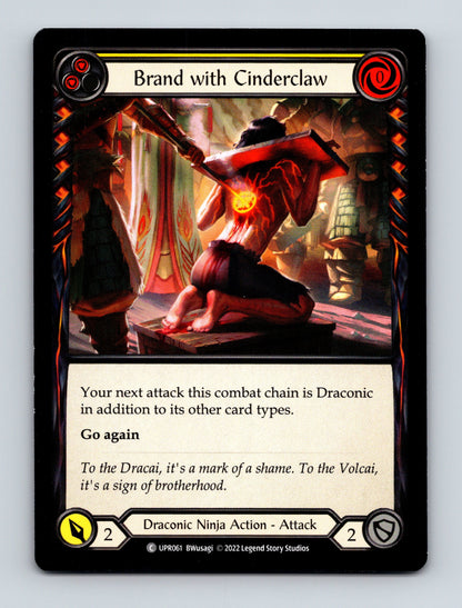 Uprising #UPR061 Brand with Cinderclaw (Yellow)
