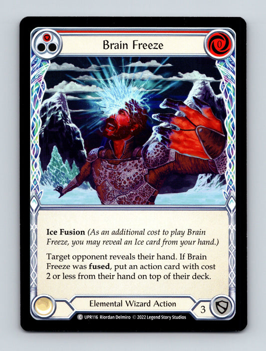 Uprising #UPR116 Brain Freeze (Red) - Deck Pulse