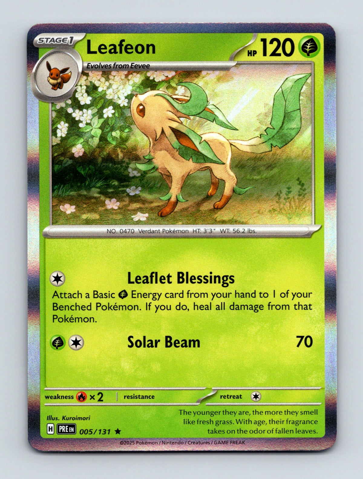 SV: Prismatic Evolutions #005/131 Leafeon