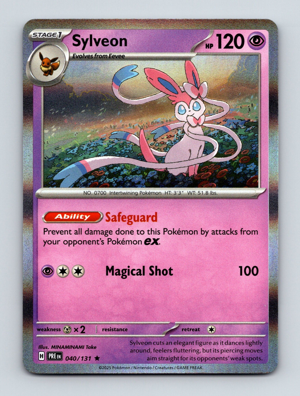 SV: Prismatic Evolutions #040/131 Sylveon