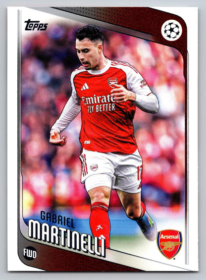 2025-26 Topps UEFA Club Competitions #19 Gabriel Martinelli - Deck Pulse
