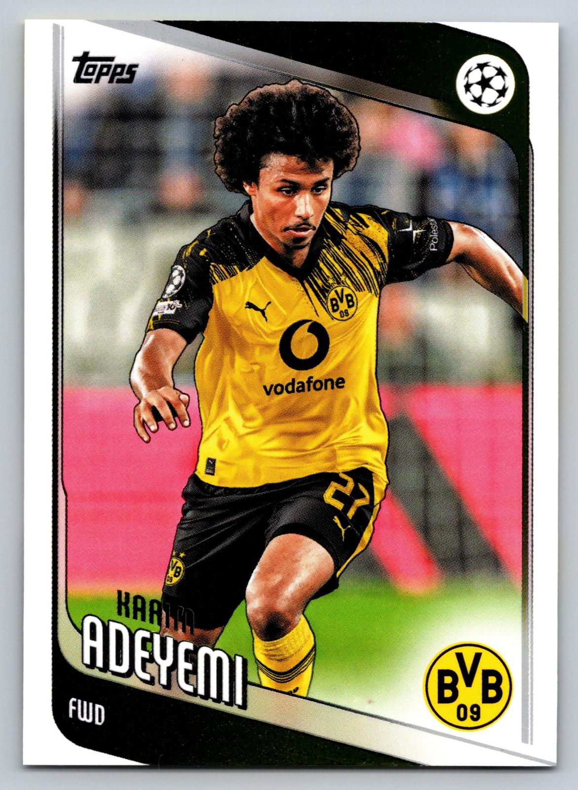 2025-26 Topps UEFA Club Competitions #128 Karim Adeyemi - Deck Pulse