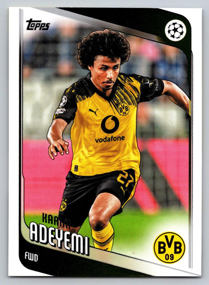 2025-26 Topps UEFA Club Competitions #128 Karim Adeyemi - Deck Pulse
