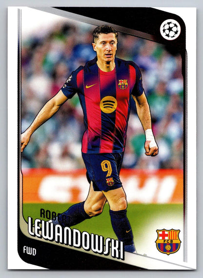 2025-26 Topps UEFA Club Competitions #54 Robert Lewandowski - Deck Pulse