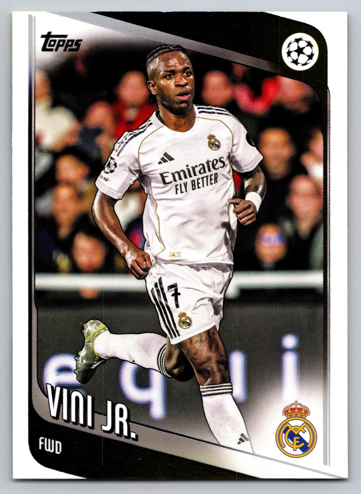 2025-26 Topps UEFA Club Competitions #115 Vini Jr. - Deck Pulse