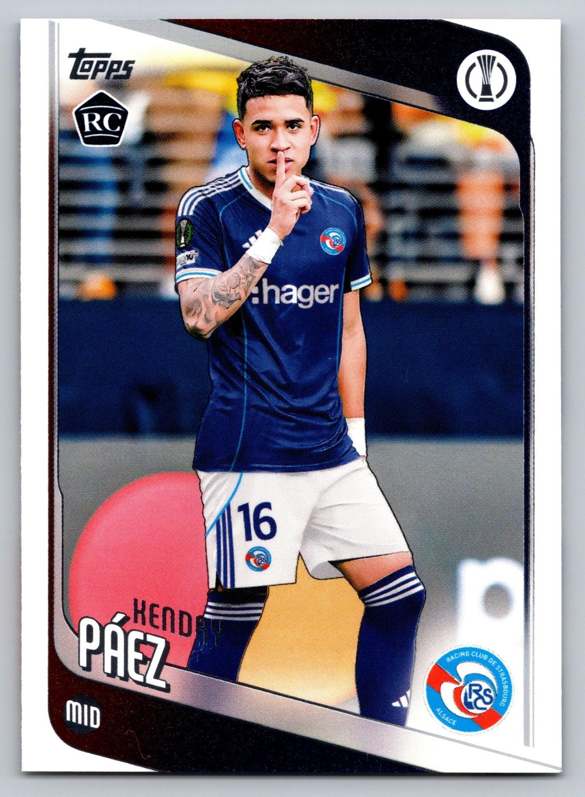 2025-26 Topps UEFA Club Competitions #29 Kendry Páez - Deck Pulse