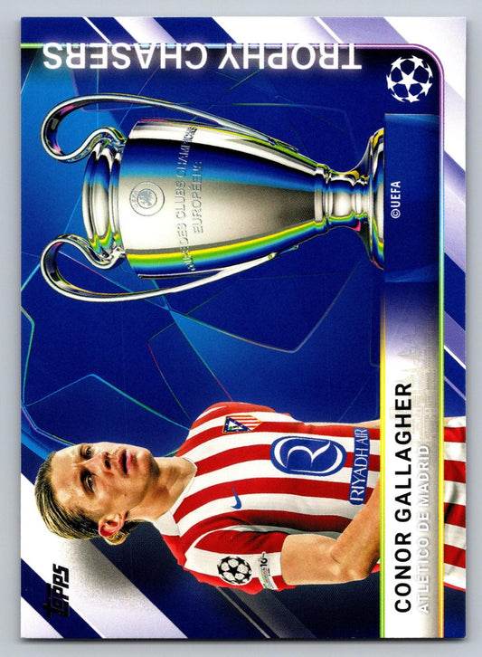 2025-26 Topps UEFA Club Competitions #TC-11 Conor Gallagher Trophy Chasers - Deck Pulse