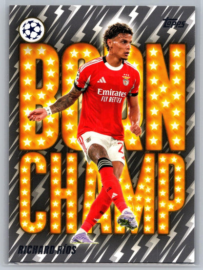 2025-26 Topps UEFA Club Competitions #BC-13 Richard Ríos Born Champ - Deck Pulse