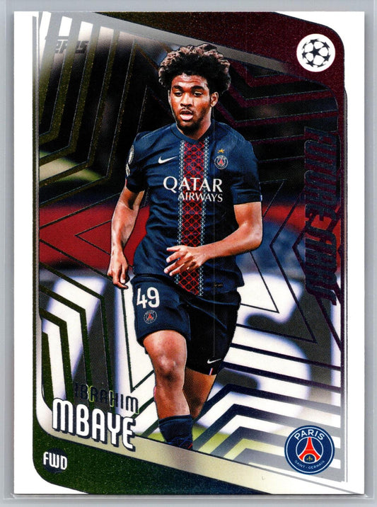 2025-26 Topps UEFA Club Competitions #158 Ibrahim Mbaye - Deck Pulse