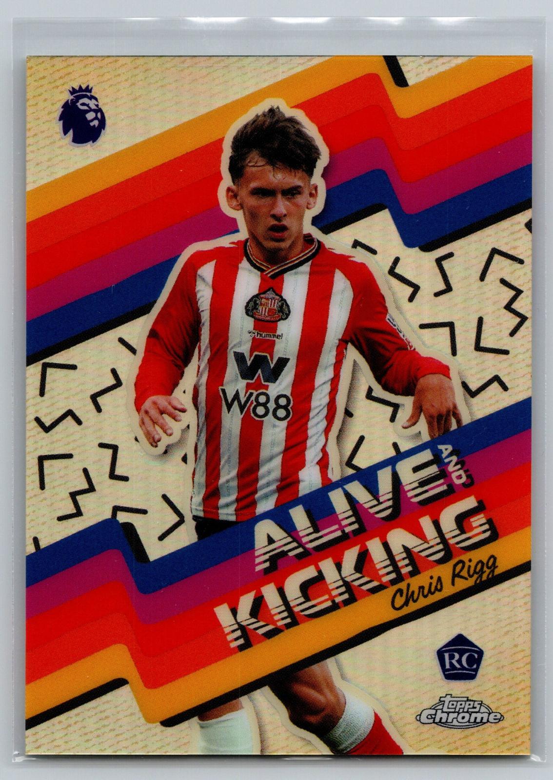 2025-26 Topps Chrome Premier League #AK-13 Chris Rigg Alive and Kicking - Deck Pulse