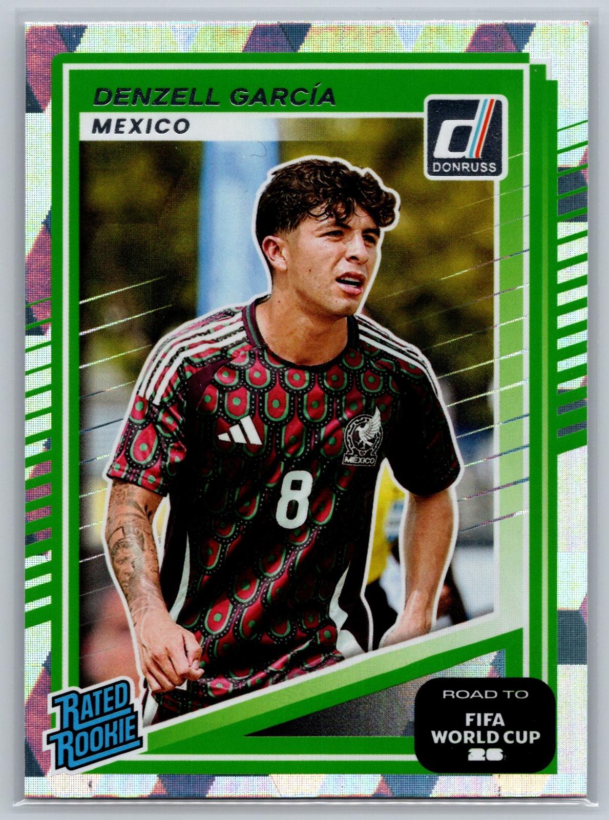 2025-26 Donruss Road to FIFA World Cup #211 Denzell Garcia Optic Ice