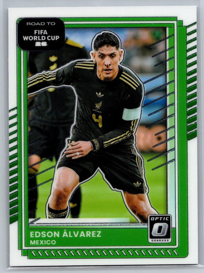 2025-26 Donruss Road to FIFA World Cup #76 Edson Alvarez Optic - Deck Pulse