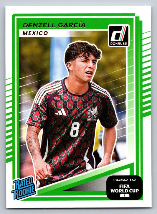 2025-26 Donruss Road to FIFA World Cup #211 Denzell Garcia RC - Deck Pulse
