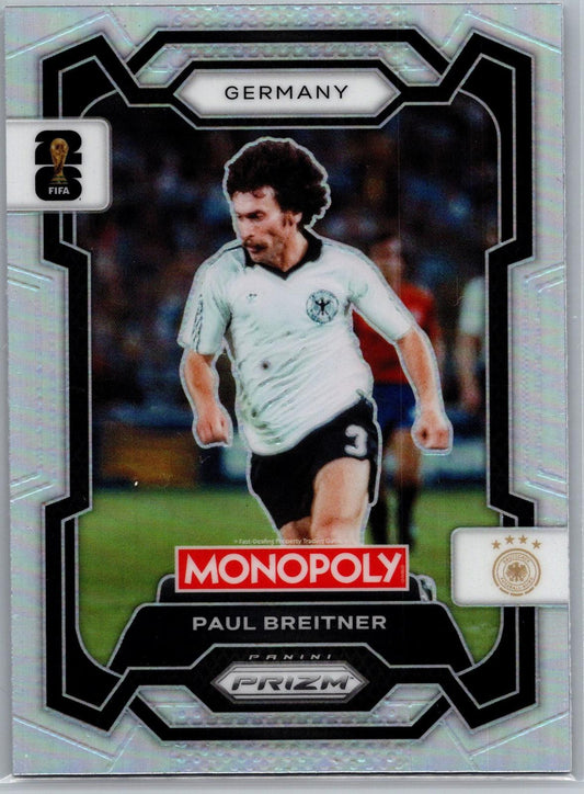 2026 Panini Prizm Monopoly WC #63 Paul Breitner Silver Prizm - Deck Pulse