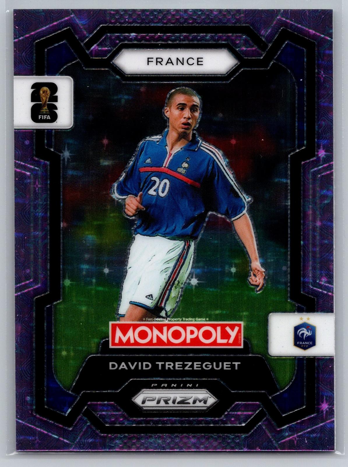 2026 Panini Prizm Monopoly WC #12 David Trezeguet Tokens Pink Prizm - Deck Pulse