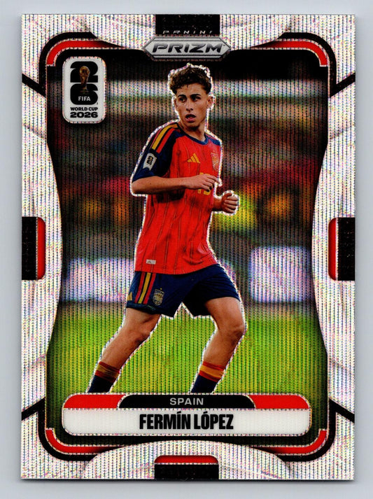 2026 Panini Prizm WC #76 Fermin Lopez Wave Prizm - Deck Pulse