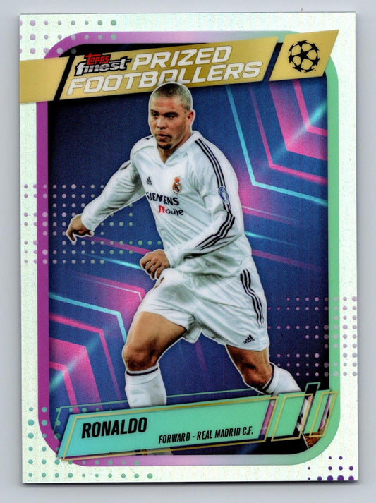 2025-26 Finest UCC #PF-18 Ronaldo Prized Footballers - Deck Pulse