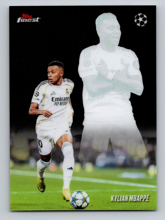 2025-26 Finest UCC #SH-2 Kylian Mbappé Finest Shadow Play - Deck Pulse