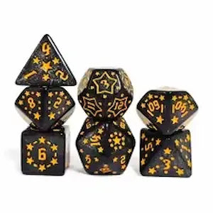 Set de Dados Poliédricos RPG - Deck Pulse