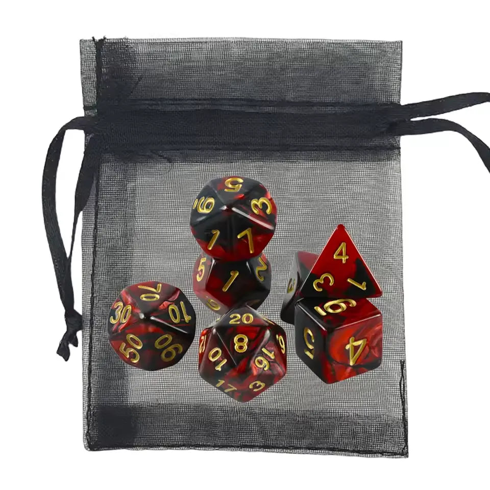 Set de Dados Poliédricos RPG - Deck Pulse