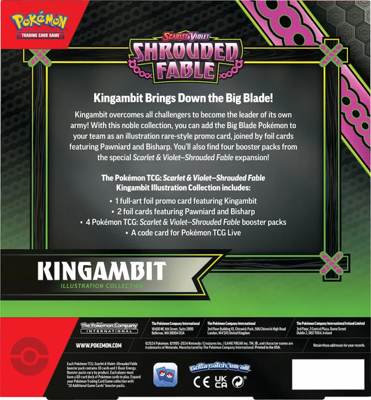 Shrouded Shrouded Fable Kingambit Illustration Collection - Deck Pulse