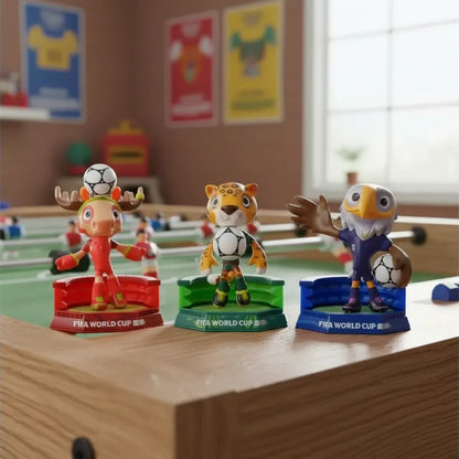 Set de Figuras Oficiales Mascotas Mundial 2026 - Deck Pulse