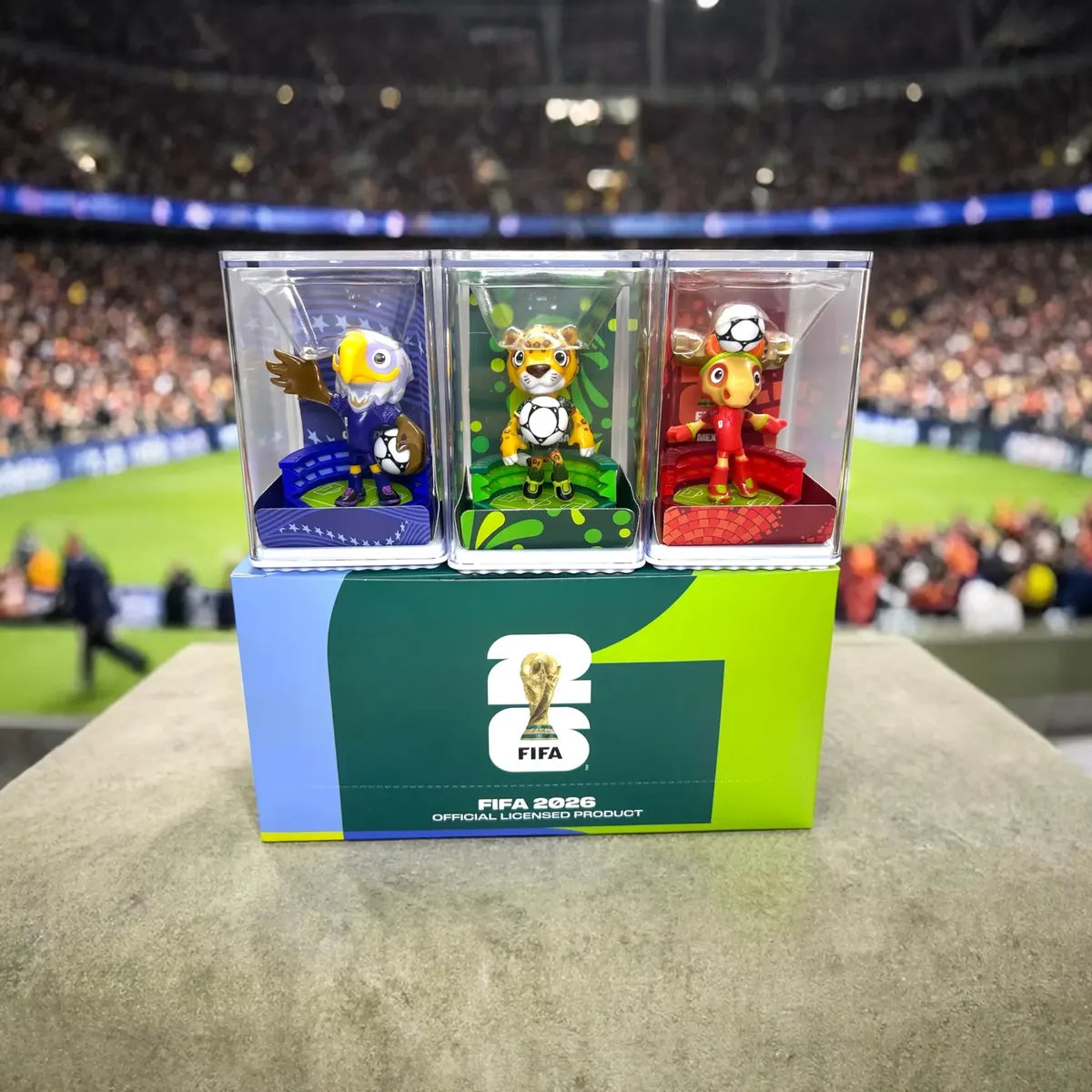 Set de Figuras Oficiales Mascotas Mundial 2026 - Deck Pulse