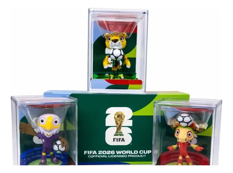 Set de Figuras Oficiales Mascotas Mundial 2026 - Deck Pulse