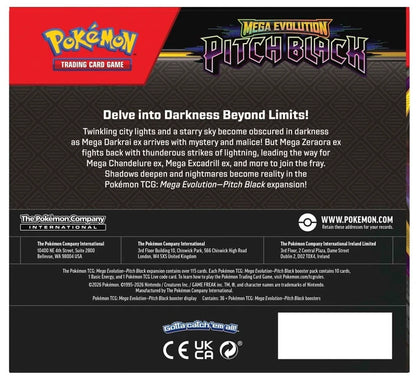 Pokémon TCG: Mega Evolution – Pitch Black Booster Box