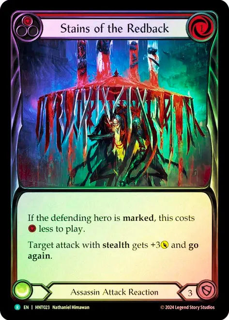 Stains of the Redback